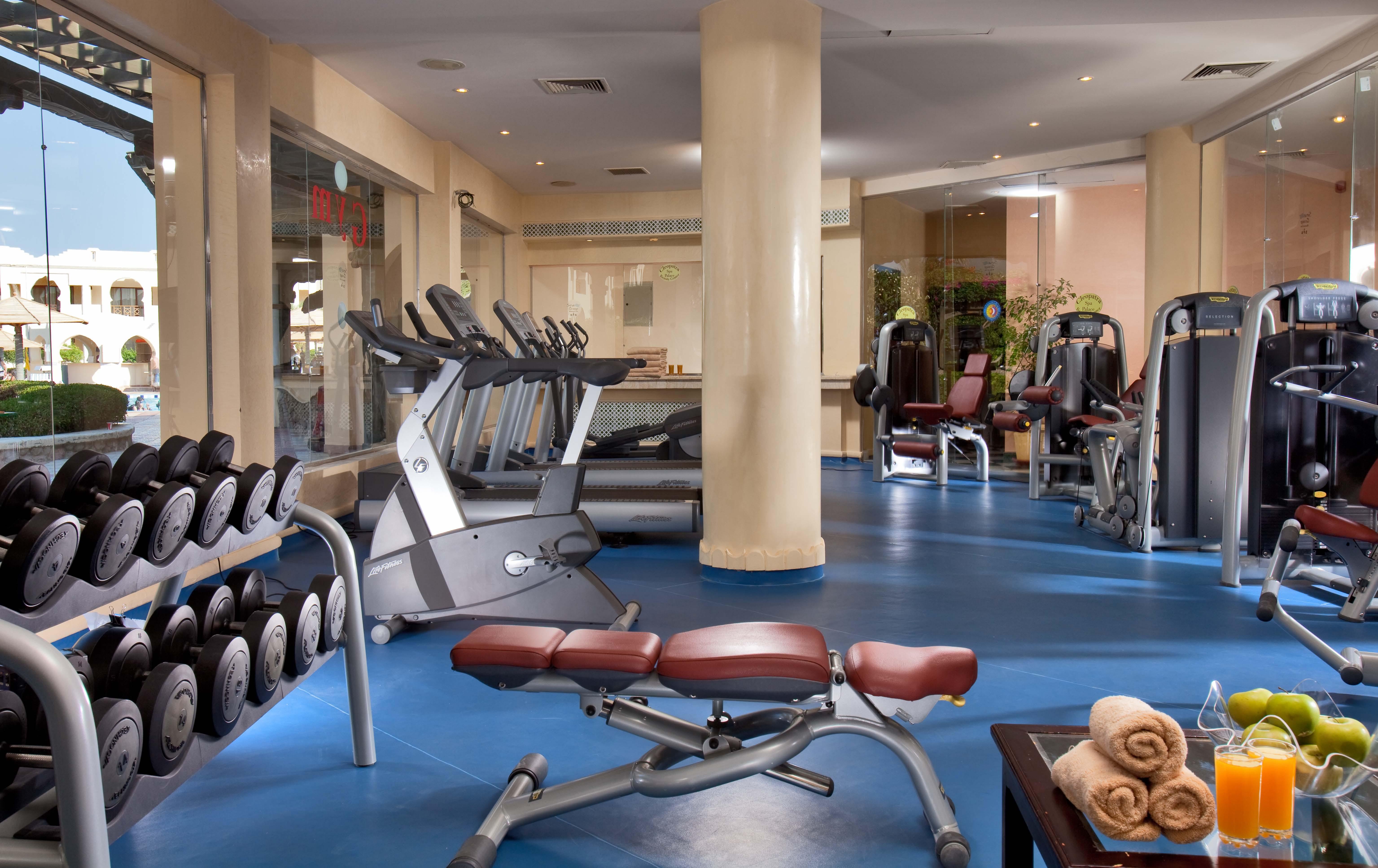 Charmillion Club Resort Sharm el-Sheikh Ngoại thất bức ảnh The gym at the hotel